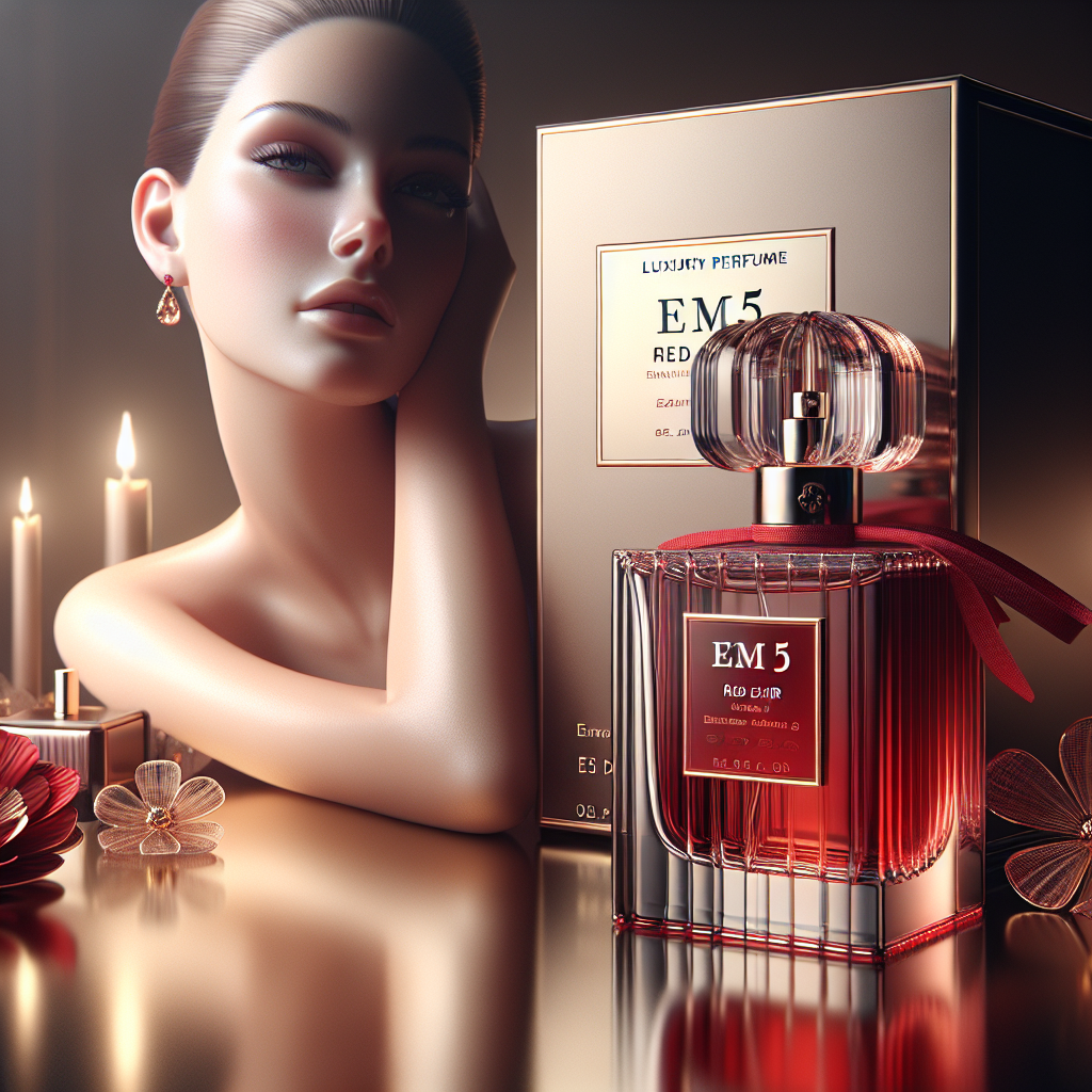 EM5โข Red Elixir Perfume for Women | Sweet Vanilla Fruity | EDP Strong and Long Lasting Fragrance | Luxury Gift for Women