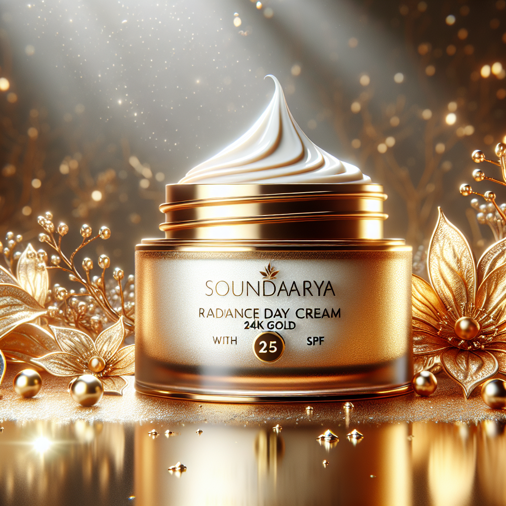 Forest Essentials Soundarya Radiance Day Cream with 24K Gold & SPF 25